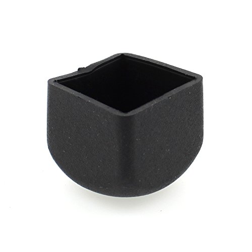 22 mm (7/8 ") cuadrado de goma puntas tapones para patas virola tapas para mesa y silla Piernas por lifeswonderful®