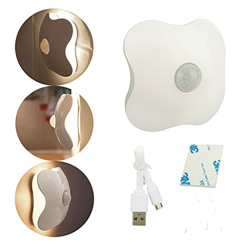 Preisvergleich Produktbild ALED LIGHT Nachtlicht, Bewegungssensor LED-Licht, Intelligent Menschlicher Körper Induktions-Licht für Kinder Schlafzimmer, Restaurant (1 PCS)