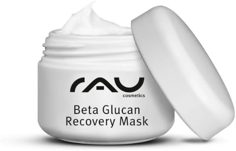 RAU Beta Glucan Recovery Mask 5 ml - Soothing Cream Face Mask For Stressed Skin - Mini Travel Size