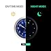 Produktbild TiooDre Auto Uhr Auto Air Vent Clip,Kfz-Quarz-Uhr, hohe Präzision, selbstklebend, Uhr mit Clip-Uhr, für die Nacht