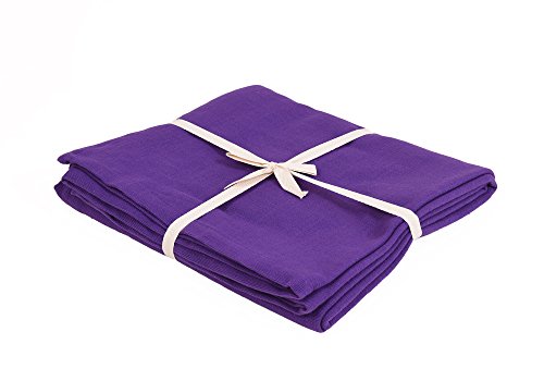 Yoga StudioOrganic Cotton Yoga Blanket - Purple
