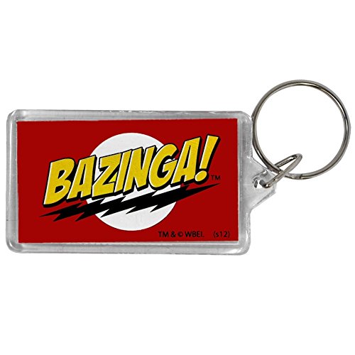 Preisvergleich Produktbild Big Bang Theory - Bazinga Lucite Schlüsselanhänger