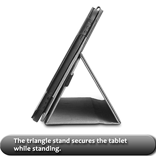 Samsung Galaxy Tab A 10.1 Hülle Case, Infiland Slim Fit Folio PU-lederne dünne Kunstleder Schutzhülle Cover Tasche für Samsung Galaxy Tab A 10.1 Zoll Wi-Fi/ LTE (2016) SM-T580N/SM-T585N Tablet-PC(mit Auto Schlaf / Wach Funktion)(Große Augen) - 8