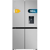 Cecotec Bolero CoolMarket 4D 564 Stainless Steel Refrigerator 4 Door Stainless Steel E. 183 cm High, 91 cm Wide, Water Dispen