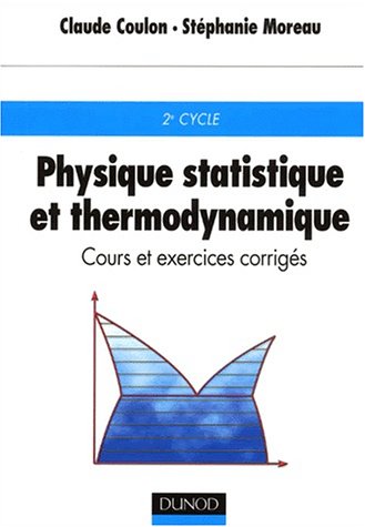 Download Physique statistique et thermodynamique