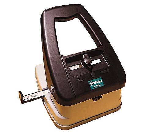 Multifunktionsstanze 3-in-1, Eckenabrunder, Lochstanze und Schlitzstanze / für Ausweise und Namensschilder (zB: zum Anhängen an Schlüsselbänder) - 3