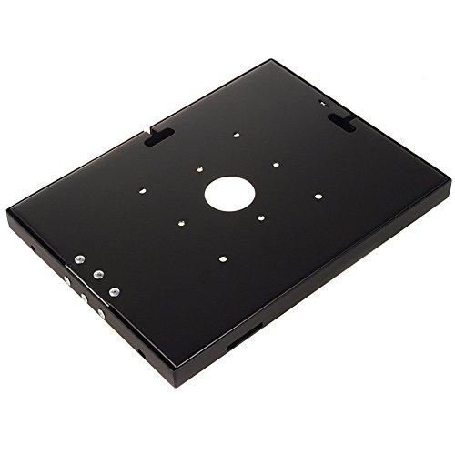 Maclean MC-610 Tablet-Schutzgehäuse Schloss Wandhalterug Halterung Diebstahlschutz Samsung TAB 1 2 3 mit Verschlussschnalle für 10 Zoll Tablet schwarz - 8