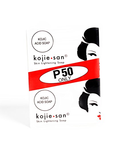 KOJIE SAN Skin Lightening Kojic Acid Soap, 2 Bars, 135 g