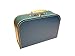 Price comparison product image Suitcase, board, blue, petrolblue, 30 cm