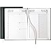Produktbild Buchkalender DIN A5, 1 Tag/1 Seite, 14.5x20.6 cm, 352 Seiten, schwarz