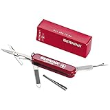 enthält praktische Helfer wie Pinzette, Schere und Nahtauftrenner und mini Leuchtdiode