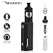 Produktbild VEEAPE® V35 Kit Elektronische Zigarette Starter Kit mit 1500mAH Batterie, 2,0 ml Vape Tank, 35W Ecig Kit E Zigarette mit VW Modus Funktion, Vape Pen - Ohne Nikotin, ohne E Liquid(schwarz)