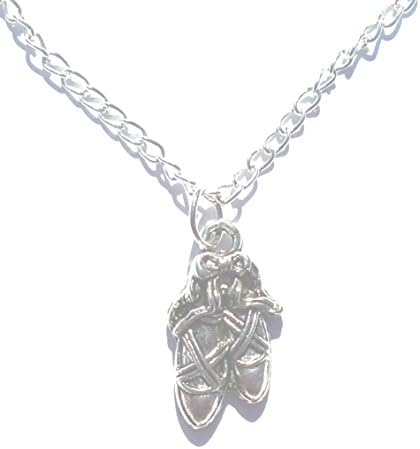 Juicy Jewellery Ballet Shoes Ballerina Necklace