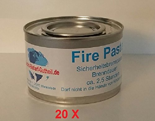 20 x Dosen Brennpaste