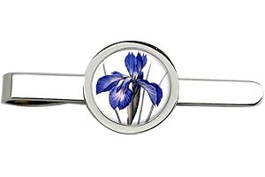 FAMILY CRESTS Blue Iris Tie Clip/Bar