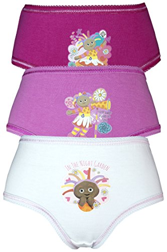 In the Night Garden Upsy Daisy 3 Girls Pants / Knickers - Pink - 2-3 Years