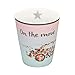 Produktbild Krasilnikoff - Mug / Henkelbecher / Kaffeetasse - "On the move" - Porzellan - Höhe 10 cm