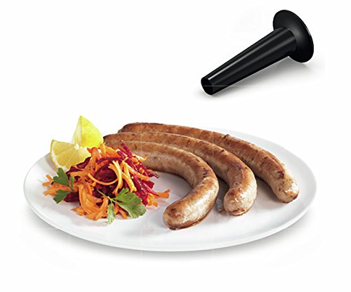 Bosch MUZ9HA1 Lifestyle Set Hunting Adventure, Fleischwolf, Wurststopfer, Kebbevorsatz, Lochscheiben 3,5-8 mm für Küchenmaschinen OptiMUM - 6
