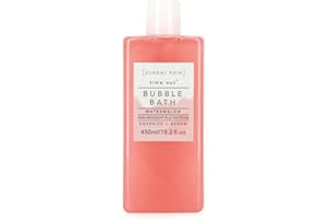 Sunday Rain Time Out Luxury Energizing Tropical Bubble Bath with Fruity Watermelon Fragrance, 450ml