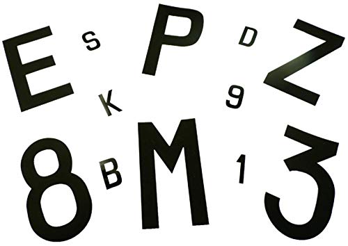 bateauplus 1 LETTRE U PLASTICOLOR Noir HT 120MM (UVX10)