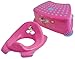 Disney Minnie Mouse Toddler Toilet Training Seat & Step Stool Combo - Pink
