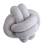 Bornbayb Weichem Plüsch Knoten Ball Kissen Dekokissen Kissen Ball Home Sofa Büro Decor, Durchmesser 18 cm / 7 inch Bornbayb Weichem Plüsch Knoten Ball Kissen Dekokissen Kissen Ball Home Sofa Büro Decor, Durchmesser 18 cm / 7 inch