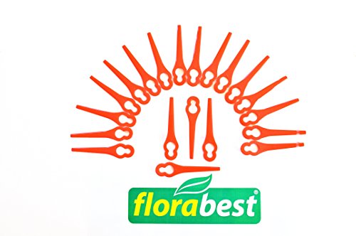 100 Ersatzmesser FAT 18 B3 Akku Rasentrimmer LIDL FLORABEST IAN 102971 + IAN 273039 (Messr / Messerchen / Schneidplättchen) - 2
