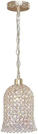 Kudo Bell Shade Non-Electric French Gold/Crystal