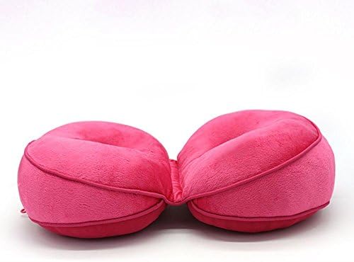 L Chair Orthopedic Chair Cushion Car Bottom Butt Pad Body Shaping Device Hip Basin Multi-Function Pillow For Dual Use (5 Colors) , Pink