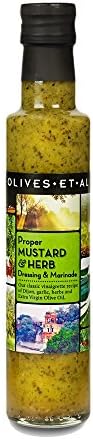 Olives et Al Proper Mustard &amp; Herb Dressing &amp; Marinade 250 ml
