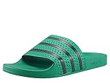 Vorgeformtes Fußbett Adidas Adilette, Herren Pantoffeln, Mehrfarbig (Verfue/Negbás/Verfue 000), 44 1/2 EU (10 UK)