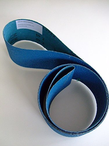 Olbrich-Industriebedarf Schleifbänder 75x2000 mm Körnung 40 INOX & Edelstahl 10 Stück