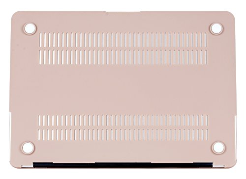 MOSISO Ultra Slim Plastik Hartschale Schutzhülle Snap Case für MacBook Air 11 Zoll (A1370 / A1465), Kamel - 6