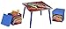 Disney Pixar Cars Wooden Table and 2 Storage Ottoman Set