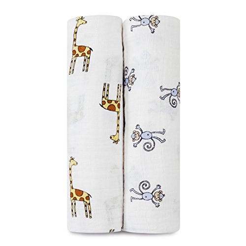 aden + anais Jungle Jam Muslin Swaddle (2-Pack)