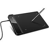 XP-Pen G430 osu Grafiktablett Drawing Stift Tablett (G430, Schwarz)