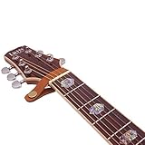 spindelstock Gurtknopf für akustische Gitarren.