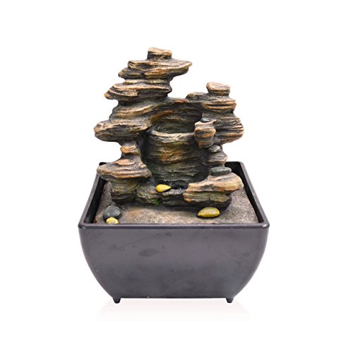 Zimmerbrunnen aus Polyresin, Höhe 17,5 cm