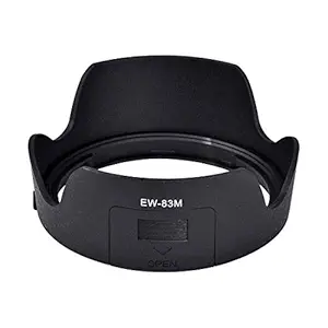 RUBBY Lens Hood Shade for Canon EW-83M EF 24-105mm f/3.5-5.6 is STM Lens