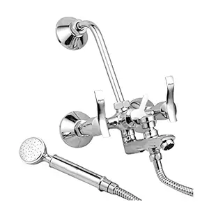 Mysis Angel Brass Wall Mixer 3 In 1 With