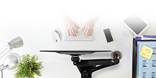 ARCTIC Z1-3D, Monitorarm mit Gasliftarm (neigbar, schwenkbar, höhenverstellbar) für 1 Monitor, Monitorhalterung für 13”- 32” Monitore bis 8 kg/17.6 Ibs - 6