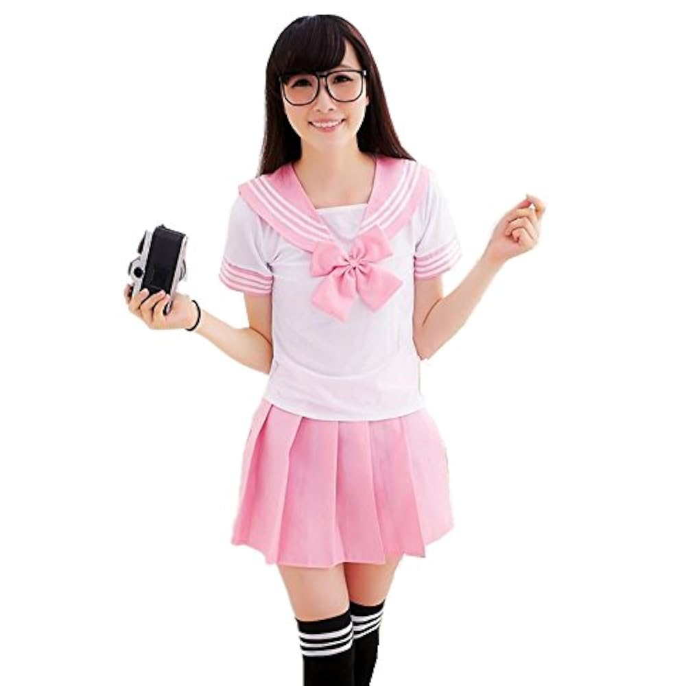 Colorfulworld Cosplay Kostüm Schulmädchen Sailor Anime Schülerin Outfit Sch...