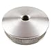 Produktbild PRIOstahl® Edelstahl Kappe Stopfen Gewölbt mit M8 Bohrung Rohrverschluss für Rohr 42,4mm V2A Rostfrei Rohrstopfen