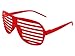 Produktbild Shutter Shades Atzenbrille 6er Set Rasterbrillen V-820 von Alsino