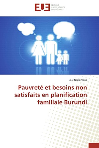Pauvreté et besoins non satisfaits en planification familiale Burundi Pauvreté et besoins non satisfaits en planification familiale Burundi