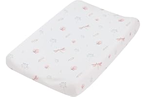 JYOKO KIDS Sábana para cambiador ajustable (DRAGONFLY) 80 X 50 cm Algodón