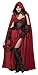 Produktbild Ladies Dark Red Riding Hood Halloween Fancy Dress Costume