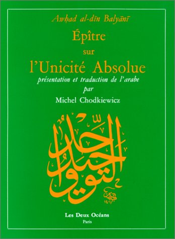 Download Epître sur l'unicité absolue Download Epître sur l'unicité absolue