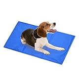 Gel no tóxico - El interior del gel es seguro tanto para humanos como para mascotas. La estera es de hecho duradera y resistente a la perforación, pero hay casos en que los perros agresivos serán capaces de desgarrar la alfombra. Por lo tanto, considere sus mascotas masticando hábitos antes de ordenar.
