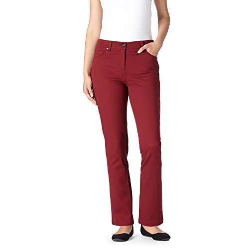 The Collection Womens Red Straight Leg Jeans 12R